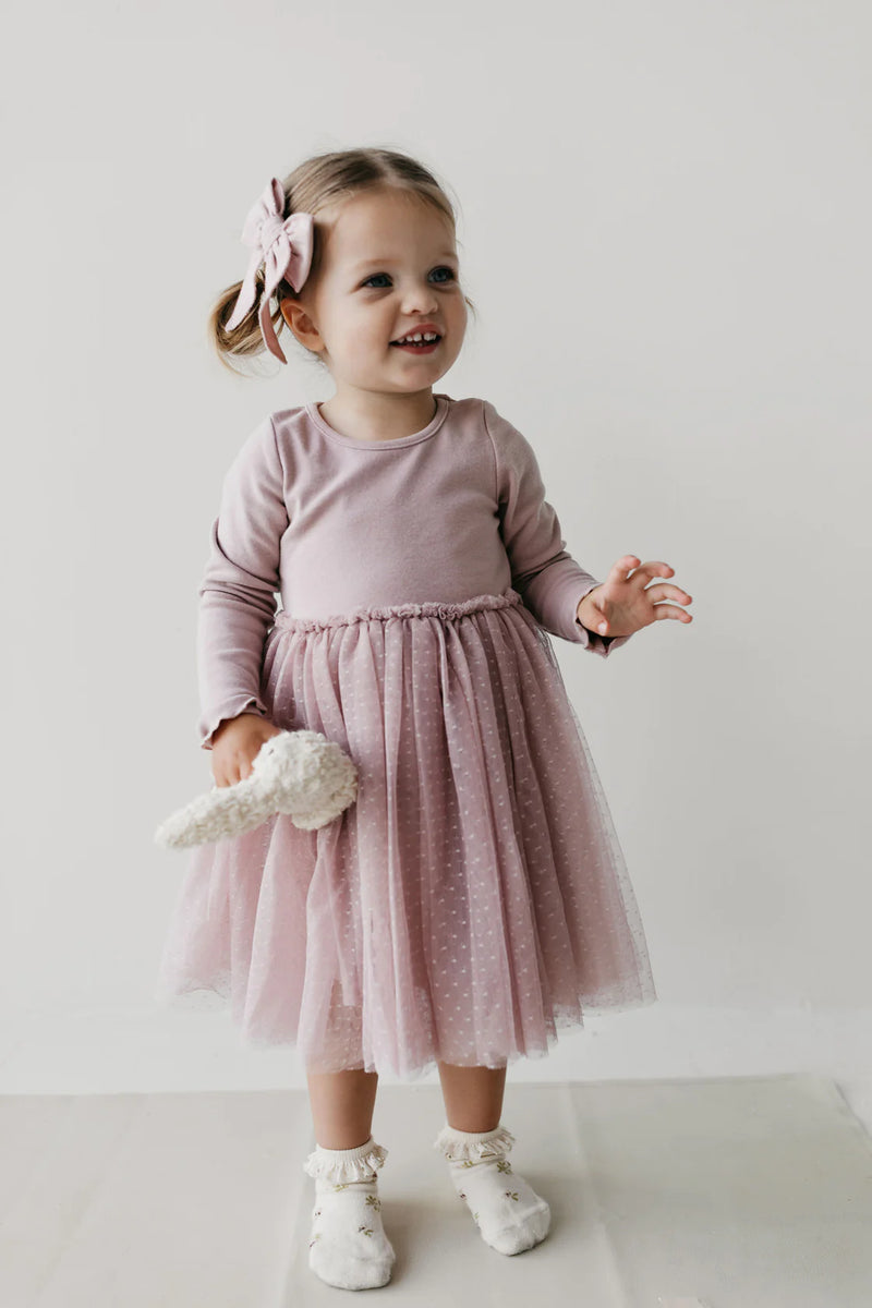 Jamie Kay Anna Tulle Dress Powder Pink