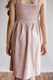 Jamie Kay - Organic Cotton Kaia Dress -  Lulu Floral Powder Pink
