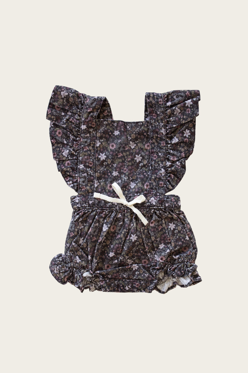 Jamie Kay ORGANIC COTTON PINCORD EVIE PLAYSUIT PRAIRIE ROSE