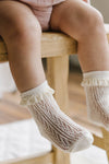 Jamie Kay Maeve Ankle Sock - Shell