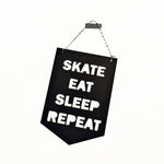 Skate Eat Sleep Repeat Banner