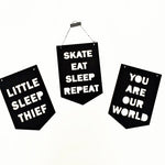 Skate Eat Sleep Repeat Banner